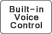 Built-in Voice Control