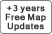 +3years FreeMap Updates