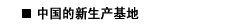 中国的新生产基地