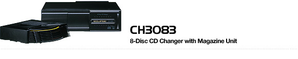 CH3083 8-Disc CD Changer with Magazine Unit