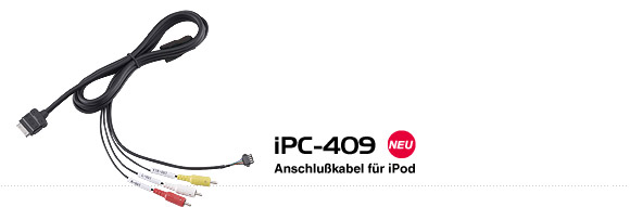 iPC-409 Anschlu&szlig;kabel f&uuml;r iPod