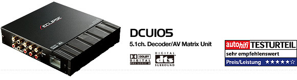DCU105 5.1ch. Decoder/AV Matrix Unit