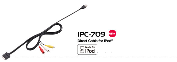 iPC-709 Direct Cable for iPod