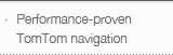 Performance-proven TomTom navigation