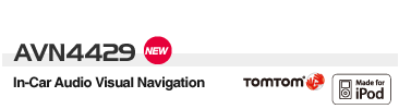 AVN4429 In-car audio visual navigation