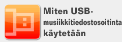 How to Operate the USB music file player