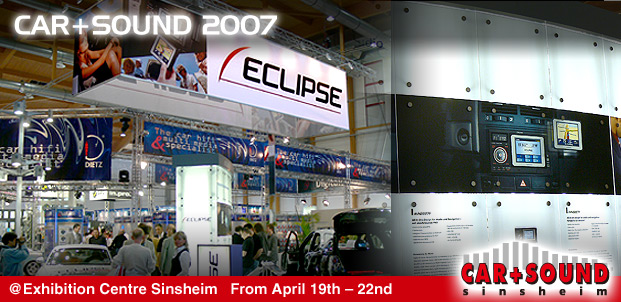 All the latest and greatest in mobile electronics  on show at Car + Sound 2007.