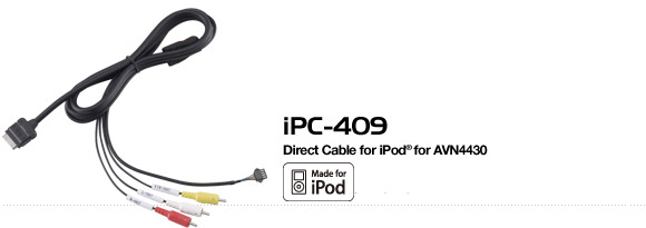 iPC-409 Direct Cable for iPod for AVN4430