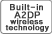Built-in A2DPwireless technology