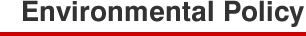 Environmental Policy