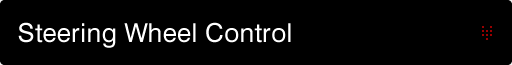 Steering Wheel Control
