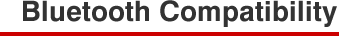 Bluetooth Compatibility