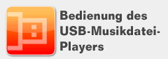 How to Operate the USB music file player