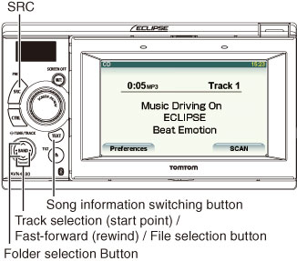 how to use eclipse mp3 plauer