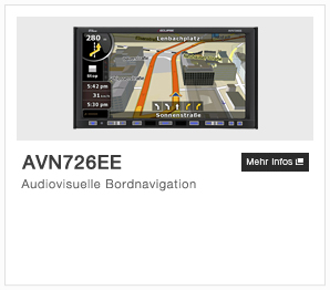 AVN726EE Audiovisuelle Bordnavigation