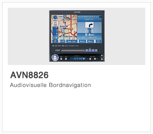AVN8826 Audiovisuelle Bordnavigation